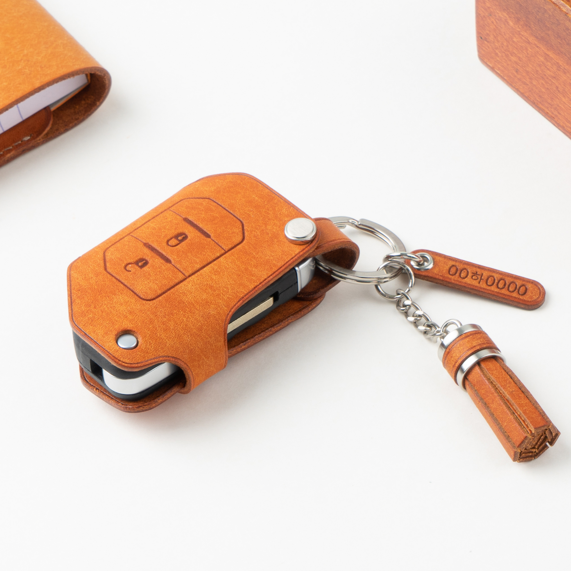 JEEP CARKEY LEATHER CASE (JP2) - Carendy