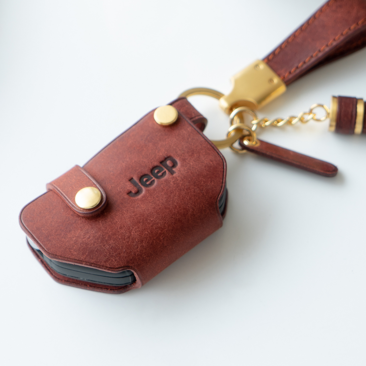 JEEP CARKEY LEATHER CASE (JP2) - Carendy