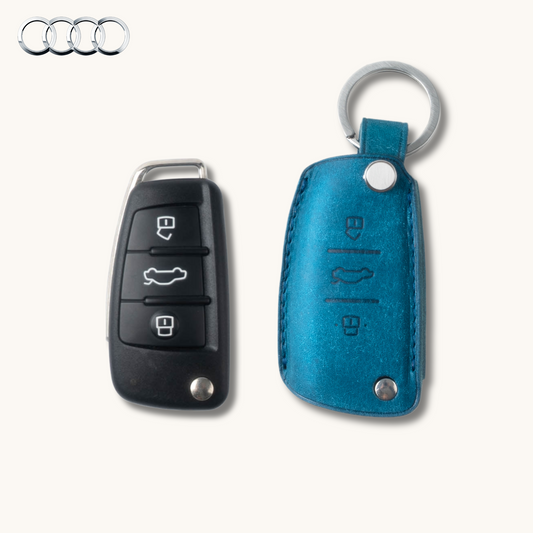 AUDI CARKEY LEATHER CASE (AU4) - Carendy