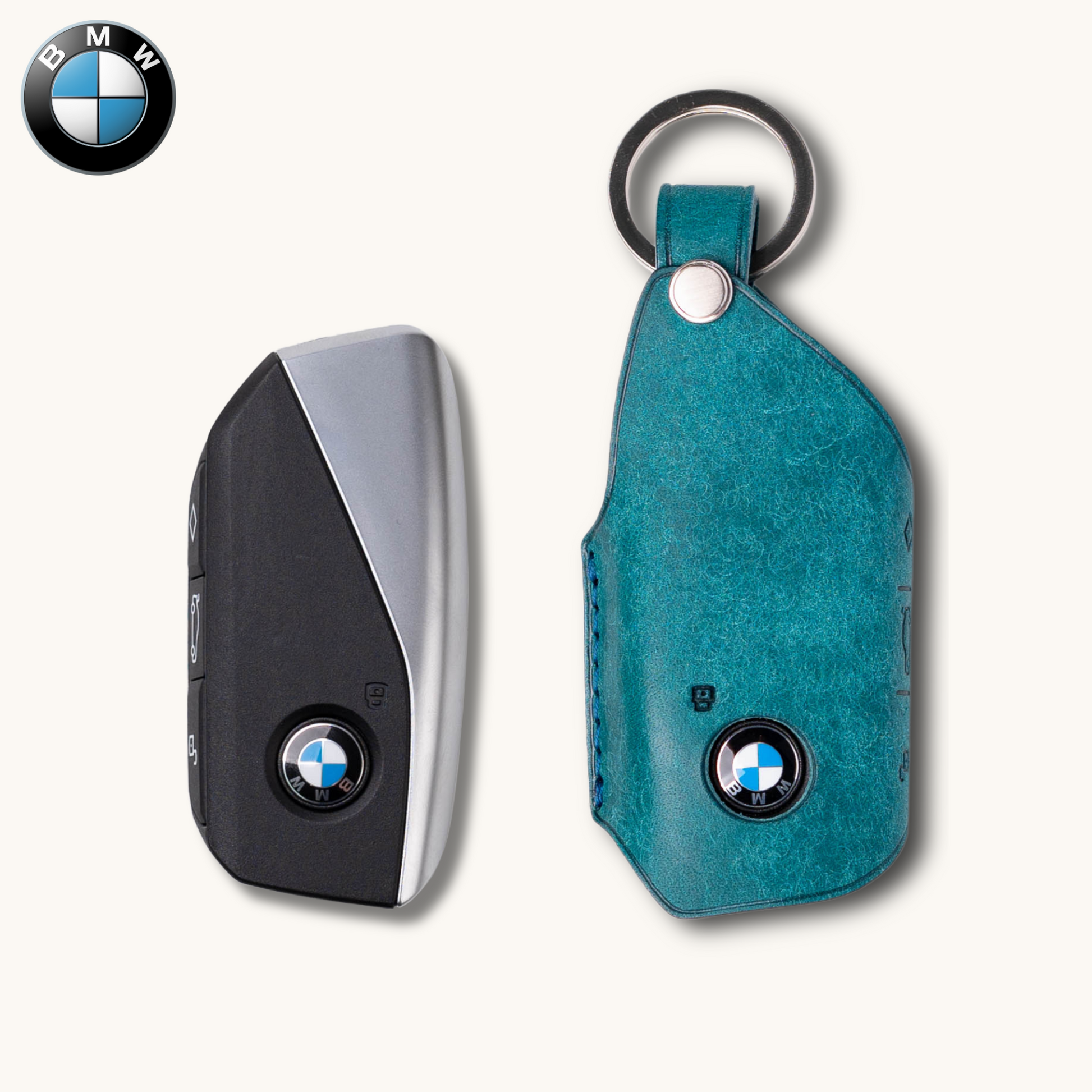 BMW CARKEY LEATHER CASE (BM3) - Carendy