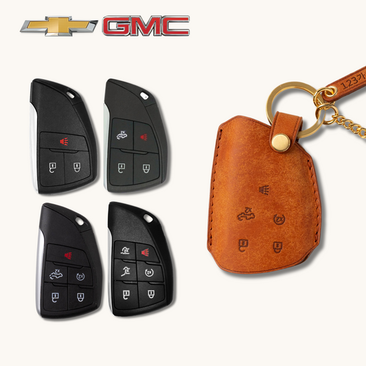 CHEVROLET CARKEY LEATHER CASE (CV4) - Carendy