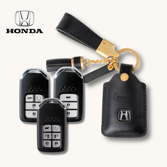 HONDA CARKEY LEATHER CASE (HO1) - Carendy