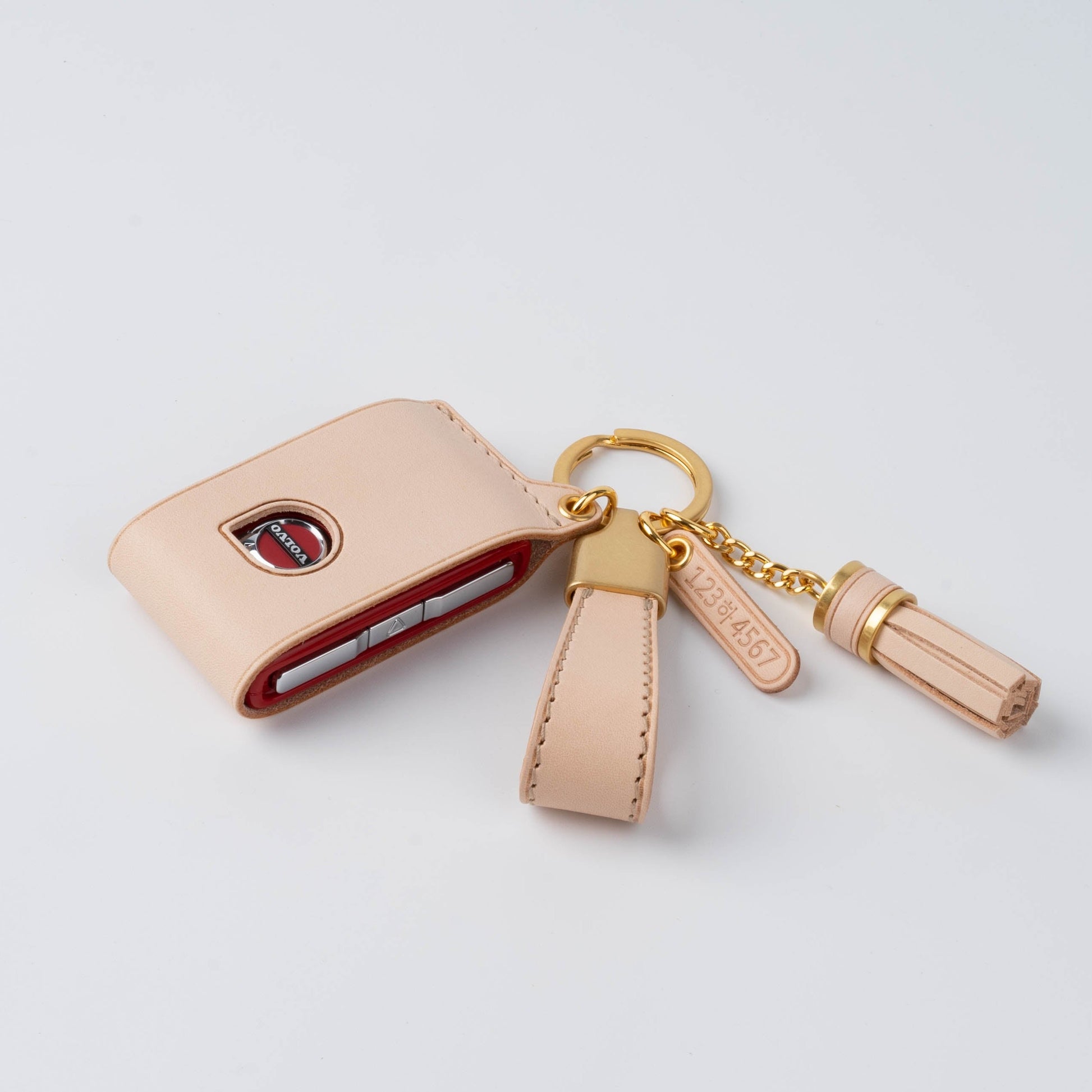 VOLVO CARKEY LEATHER CASE (VO2) - Carendy